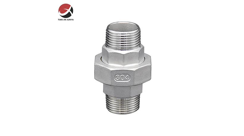 不鏽(xiù)鋼雙頭外牙活(huo)接管件