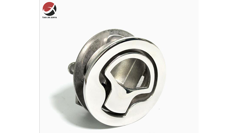 不(bu)鏽鋼鎖體地闆扣(kòu) 釣魚艇遊艇艙蓋(gài)甲闆拉手