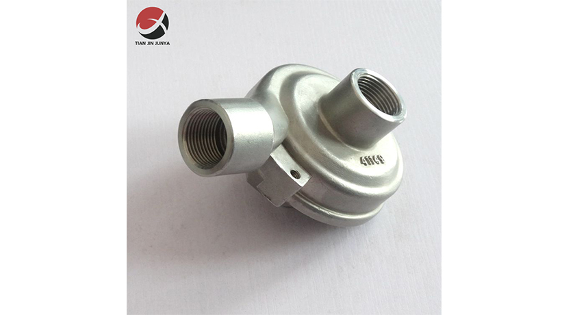 不鏽(xiu)鋼鑄造來圖定制(zhi)泵體泵配件